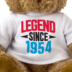 LEGEND SINCE 1954 - Teddy Bear - Cute Funny - Friend Born In 1954 Gift Present