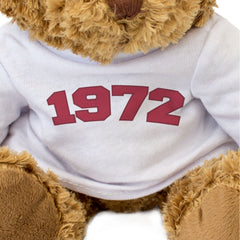 1972 - Teddy Bear - Cute Cuddly Funny - Friend Born In 1972 Year Gift Present