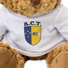 ACT FLAG - Teddy Bear - Cute Cuddly - Australian Capital Territory Gift Present