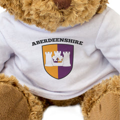 ABERDEENSHIRE FLAG - Teddy Bear - Cute Cuddly Soft - Scotland Gift Present