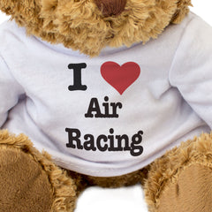 I LOVE AIR RACING - Teddy Bear - Cute Cuddly Soft - Gift Present