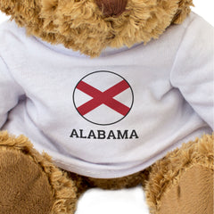 ALABAMA FLAG ROUNDEL - Teddy Bear - Cute Cuddly Soft - USA Gift Present
