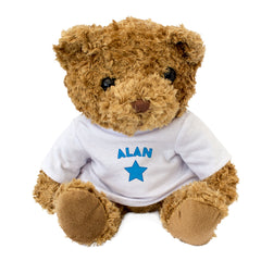 ALAN - Teddy Bear - Cute Cuddly Soft Adorable - Gift Present