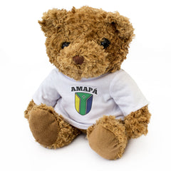 AMAPÁ FLAG - Teddy Bear - Cute Cuddly Soft Adorable - Brazil Gift Present