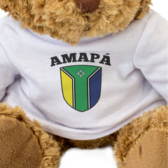 AMAPÁ FLAG - Teddy Bear - Cute Cuddly Soft Adorable - Brazil Gift Present