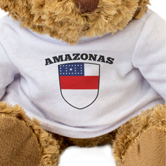 AMAZONAS FLAG - Teddy Bear - Cute Cuddly Soft Adorable - Brazil Gift Present