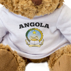 ANGOLA COAT OF ARMS - Teddy Bear - Cute Cuddly Soft Adorable - Gift Present