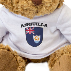 ANGUILLA FLAG - Teddy Bear - Cute Cuddly Soft Adorable - Gift Present
