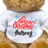 Merry Christmas Anthony - Teddy Bear