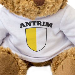Antrim County Colours - Teddy Bear - Ireland County Antrim Gift Present