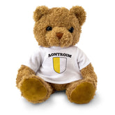 AONTROIM (ANTRIM) COUNTY COLOURS - Teddy Bear - Ireland Gaeilge Gift Present
