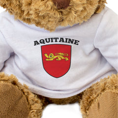 AQUITAINE FLAG - Teddy Bear - Cute Cuddly Soft Adorable - France Gift Present