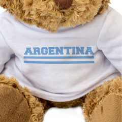 ARGENTINA FLAG STRIPES - Teddy Bear - Cute Funny - Souvenir Gift Present