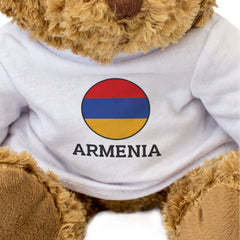 ARMENIA FLAG ROUNDEL - Teddy Bear - Cute Cuddly Soft - Armenian Gift Present