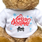 Merry Christmas Ash - Teddy Bear