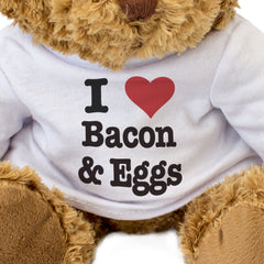 I Love Bacon & Eggs - Teddy Bear