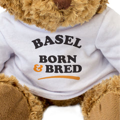 BASEL BORN & BRED - Teddy Bear - Cute Funny Adorable - Swiss Gift Present