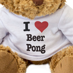 I Love Beer Pong - Teddy Bear