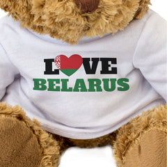 LOVE BELARUS (FLAG HEART) - Teddy Bear - Cute Funny - Souvenir Gift Present