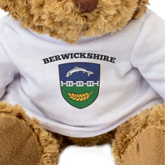 BERWICKSHIRE FLAG - Teddy Bear - Cute Cuddly Soft - Scotland Gift Present