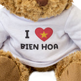 I Love Bien Hoa (Vietnam Flag) - Teddy Bear