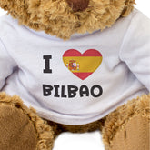 I Love Bilbao (Spain Flag) - Teddy Bear