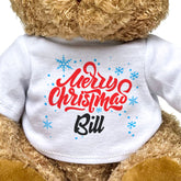 Merry Christmas Bill - Teddy Bear