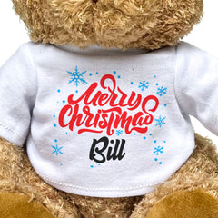 Merry Christmas Bill - Teddy Bear