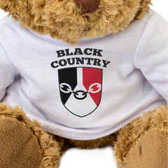 BLACK COUNTRY FLAG - Teddy Bear - Cute Cuddly Soft - England Gift Present