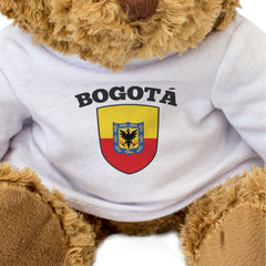 BOGOTÁ FLAG - Teddy Bear - Cute Cuddly Soft Adorable - Colombia Gift Present