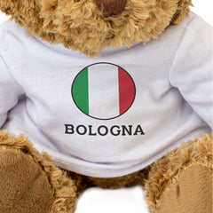 BOLOGNA (ITALY FLAG ROUNDEL) - Teddy Bear - Cute Funny - Italian Gift Present