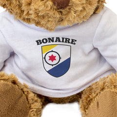 BONAIRE FLAG - Teddy Bear - Cute Cuddly Soft Adorable - Gift Present