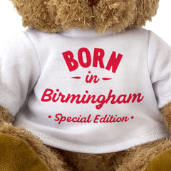 BORN IN BIRMINGHAM (SPECIAL EDITION) - Teddy Bear - Cute - Gift Present