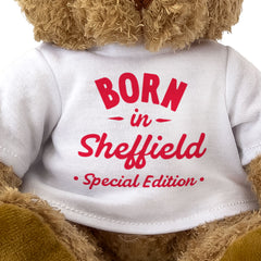 BORN IN SHEFFIELD (SPECIAL EDITION) - Teddy Bear - Cute - Yorkshire Gift Present