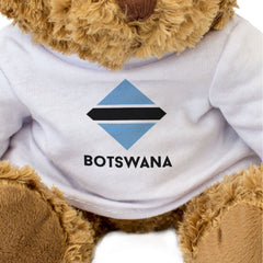 BOTSWANA FLAG DIAMOND - Teddy Bear - Cute Funny Souvenir Gift Present