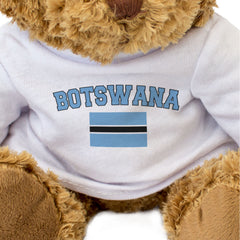 BOTSWANA + FLAG - Teddy Bear - Cute Cuddly Soft - Funny Souvenir Gift Present