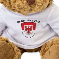 BRANDENBURG FLAG - Teddy Bear - Cute Cuddly Soft Adorable - Germany Gift Present