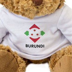 BURUNDI FLAG DIAMOND - Teddy Bear - Cute Funny Soft Souvenir Gift Present