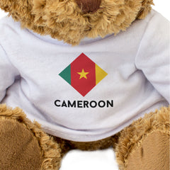 CAMEROON FLAG DIAMOND - Teddy Bear - Cute Soft Funny Souvenir Gift Present