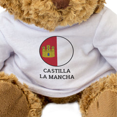 CASTILLA LA MANCHA FLAG ROUNDEL - Teddy Bear - Spain Souvenir Gift Present