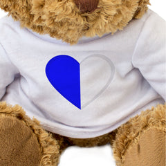 CAVAN COUNTY COLOURS HEART - Teddy Bear - Cute - Ireland Gift Present