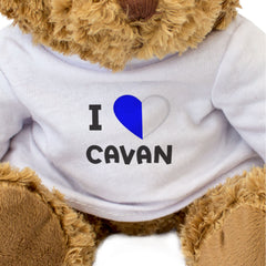 I LOVE CAVAN (COUNTY COLOURS FLAG) - Teddy Bear - Cute - Ireland Gift Present