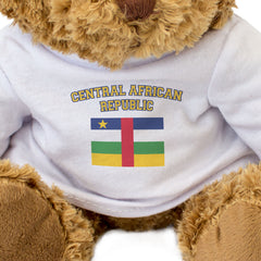 CENTRAL AFRICAN REPUBLIC + FLAG - Teddy Bear - Cute Funny Souvenir Gift Present - Image 3