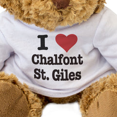 I LOVE CHALFONT ST. GILES - Teddy Bear - Cute - Buckinghamshire Gift Present