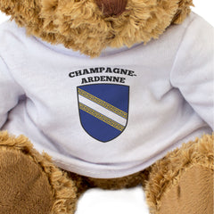 CHAMPAGNE-ARDENNE FLAG - Teddy Bear - Cute Cuddly Soft - France Gift Present