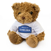 WELCOME TO CHELSEA - Teddy Bear - Cute Cuddly Soft - Funny London Gift Present