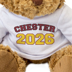 CHESTER 2026 - Teddy Bear - Cute Cuddly Soft - Graduation Gift Present