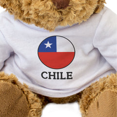 CHILE FLAG ROUNDEL - Teddy Bear - Cute Cuddly Soft - Chilean Gift Present