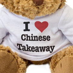 I Love Chinese Takeaway - Teddy Bear