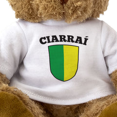 CIARRAÍ (KERRY) COUNTY COLOURS - Teddy Bear - Ireland Gaeilge Gift Present